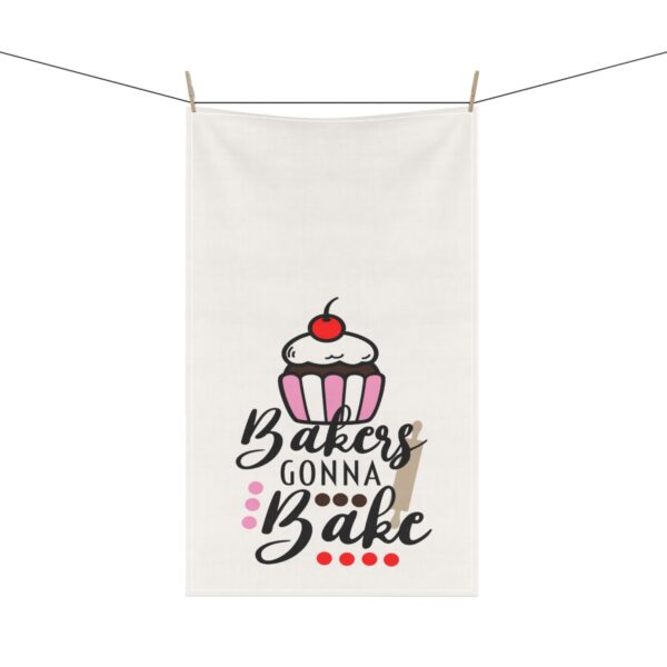 Bakers Gonna Bake Tea Towels – Fun Cotton Kitchen Linens for Baking Enthusiasts - Perfect Gift for Home Bakers