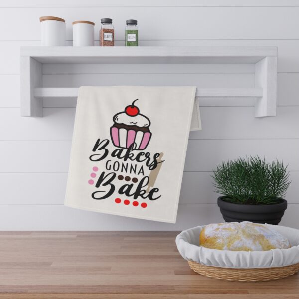 Bakers Gonna Bake Tea Towels – Fun Cotton Kitchen Linens for Baking Enthusiasts - Perfect Gift for Home Bakers