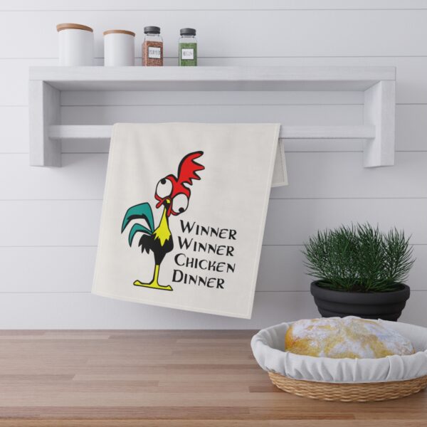 Funny Chicken Winner Tea Towels – Humorous Kitchen Towels for Cooking & Unique Gifting Ideas