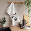 Whimsical Cow Tea Towels - Fun 'I May Have Licked the Spoon' Design for Kitchen Decor