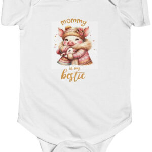 Mommy's Bestie Infant Bodysuit - Adorable & Comfy Baby Wear