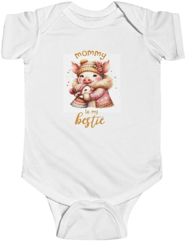 Mommy's Bestie Infant Bodysuit - Adorable & Comfy Baby Wear
