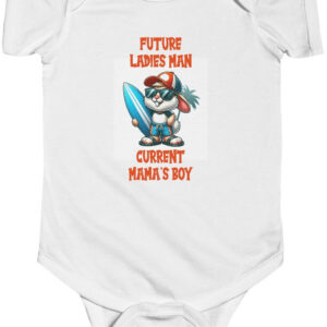 "Future Ladies' Man Infant Bodysuit - Adorable & Stylish Baby Wear"