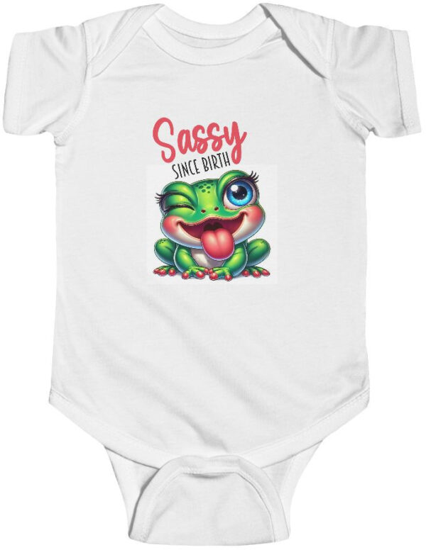 "Sassy Since Birth Infant Bodysuit - Cute & Comfy Baby Apparel"