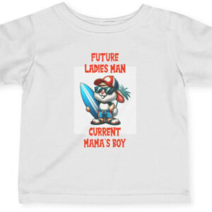 "Future Ladies Man Infant Jersey Tee - Adorable & Comfy!"