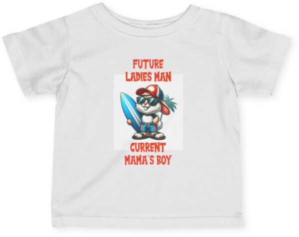 "Future Ladies Man Infant Jersey Tee - Adorable & Comfy!"