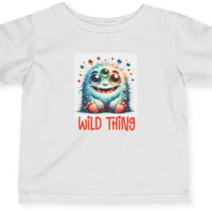 "Wild Thing Infant Jersey Tee – Adorable Baby's First Tee!"