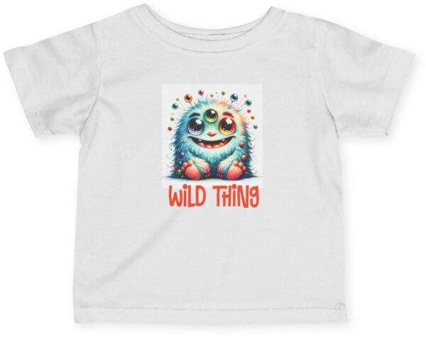 "Wild Thing Infant Jersey Tee – Adorable Baby's First Tee!"
