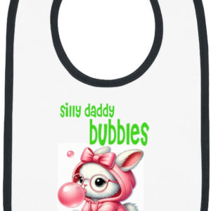 Jersey Baby Bib: 'Bubbles are for Babies' – Fun & Functional!