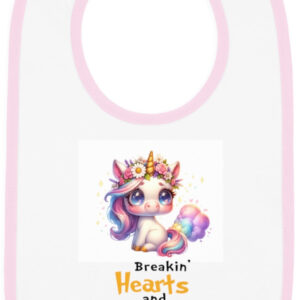 "Jersey Baby Bib: Stealing Hearts & Blasting Farts in Style!"