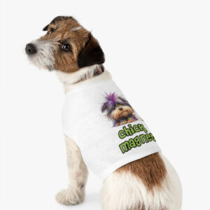 "Chick Magnet Dog Tank Top - Irresistible Style for Your Pup!"