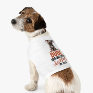 Dog Tank Top: "Your Wife Keeps Looking at Me" - Fun & Quirky!