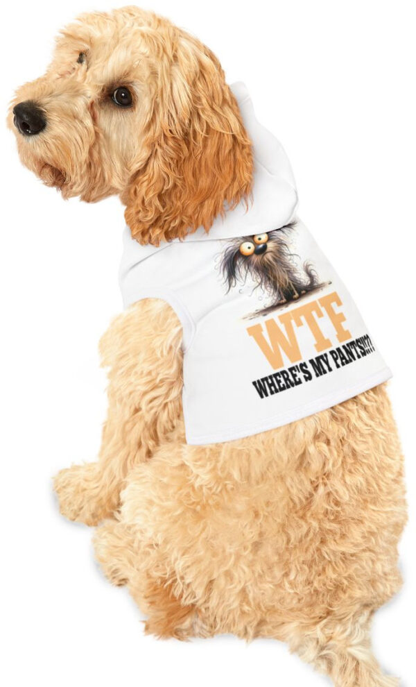 "Paw-some Dog Hoodie: 'Where's My Pants?' | Cozy & Fun Style"