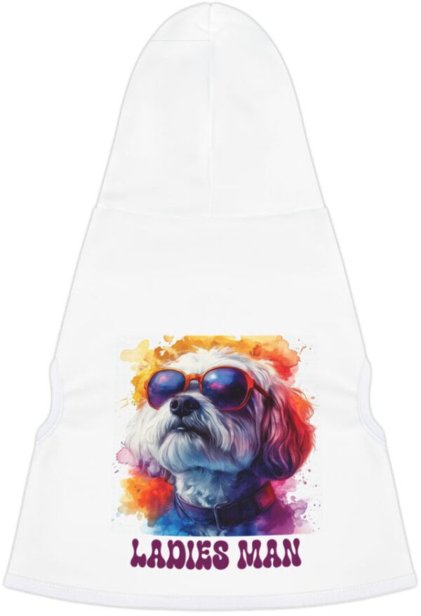 "Chic 'Ladies Man' Dog Hoodie – Style & Comfort for Your Pup!"