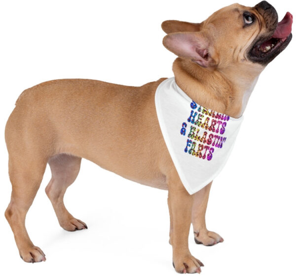 "Heartbreaker Dog Bandana: Adorable Style, Playful Charm!"