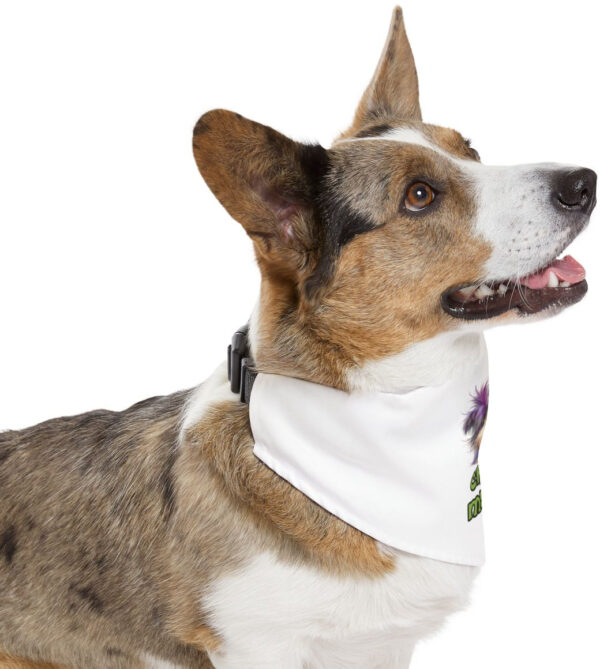 "Chick Magnet Dog Bandana Collar: Turn Heads with Style!"