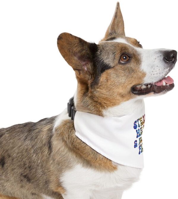 "Heartbreaker Dog Bandana Collar: Cute Style, Comfy Fit!"