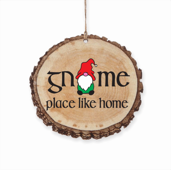Cozy Gnome Place Like Home Christmas Ornament – Perfect Holiday Decoration & Gift"