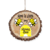 Home is Where My Honey Bee Christmas Ornament – Cute Honey Bee Holiday Decor for a Sweet Home