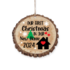 Personalized 'Our First Christmas in Our New Home' Ornament - Cherish Your Holiday Memories