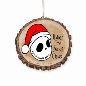 Sandy Claws Nightmare Before Christmas Ornament - Unique Holiday Decoration for Fans