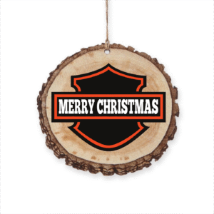 Harley Davidson Motorcycle Christmas Ornament - Perfect Holiday Gift for Bikers and Collectors