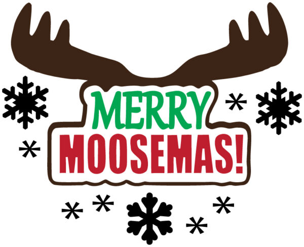 Merry Moosemas Christmas Ornament - Festive Holiday Decor for Your Tree