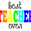 Best Teacher Ever Christmas Ornament - Perfect Gift for Educators & Holiday Decor