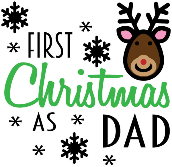 First Christmas as Dad Ornament - Celebrate Your Special Moment with a Beautiful Keepsake