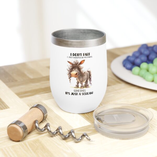 Funny Wine Tumbler, Gift for Wine Lovers And Humorous Drinkware