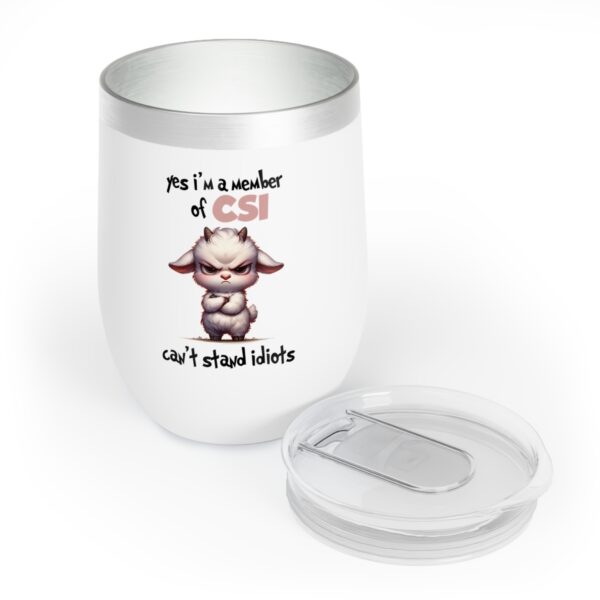 Chill Wine Tumbler with Humor - Perfect Gift for Wine Lovers