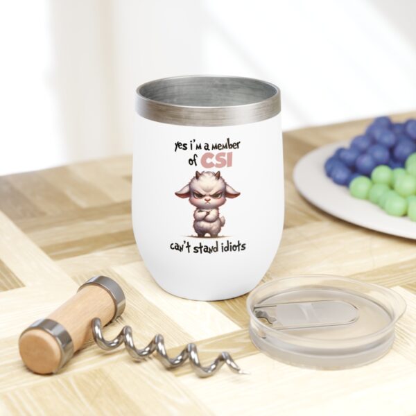 Chill Wine Tumbler with Humor - Perfect Gift for Wine Lovers