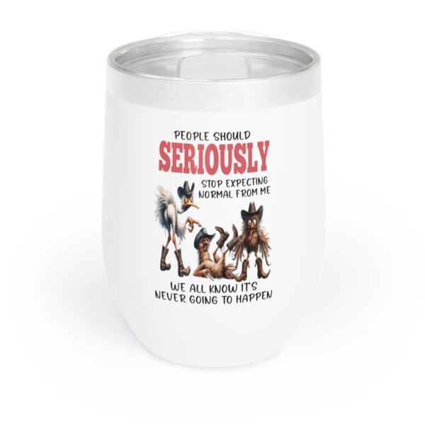 Humorous Wine Tumbler And Fun Travel Mug - Gifts for Wine Lovers
