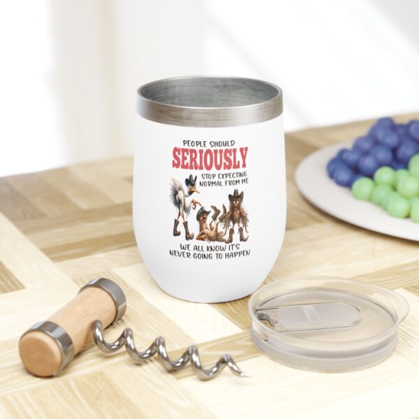 Humorous Wine Tumbler And Fun Travel Mug - Gifts for Wine Lovers