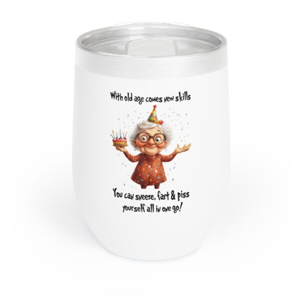 Funny Wine Tumbler- Birthday Gift for Grandma