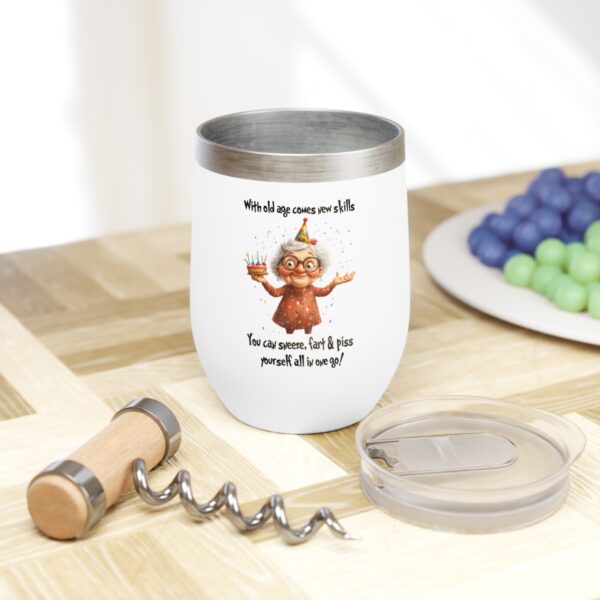 Funny Wine Tumbler- Birthday Gift for Grandma