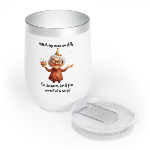 Funny Wine Tumbler- Birthday Gift for Grandma