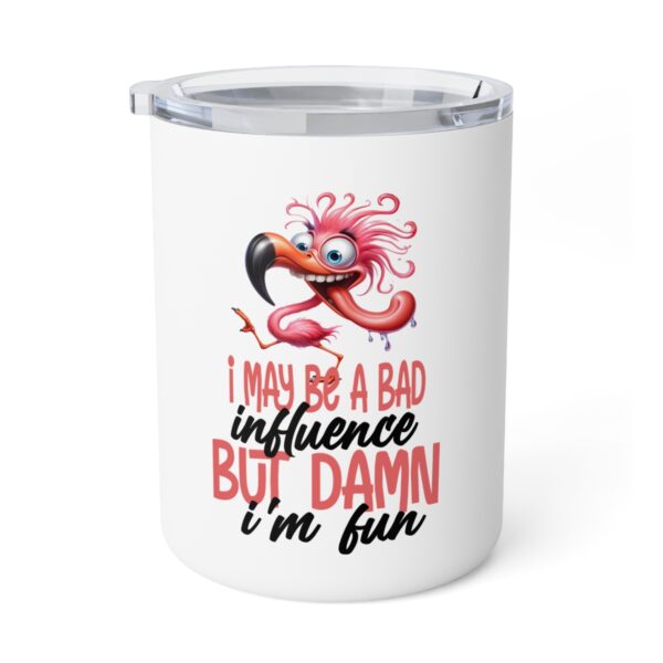 Fun Flamingo Insulated Coffee Mug - Unique Gift And Sassy Mug