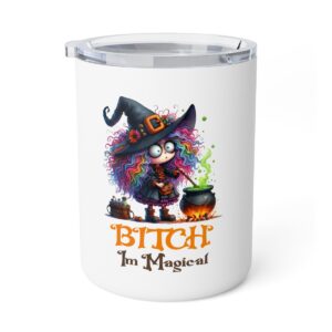 Magical Witch Insulated Coffee Mug - Perfect Halloween Gift