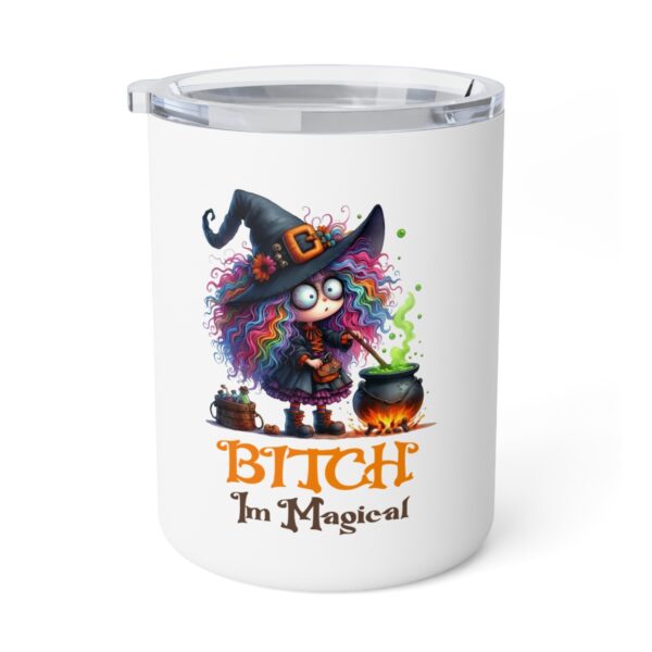 Magical Witch Insulated Coffee Mug - Perfect Halloween Gift