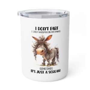 Funny Insulated Coffee Mug - Humor Gift for Coffee Lovers