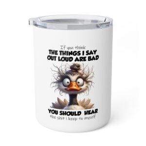 Humorous Insulated Coffee Mug - Funny Coffee Cup for Endless Laughs