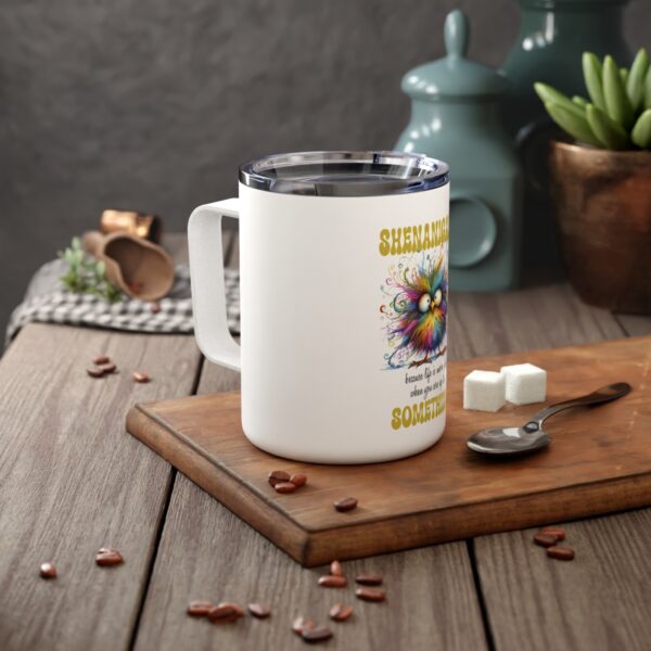 Shenanigans Insulated Coffee Mug – Fun Gift for Coffee Lovers