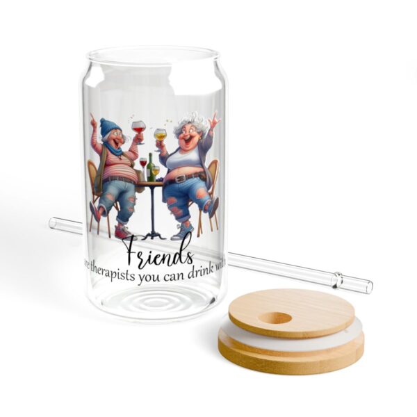Friends Sipper Glass - Unique Gift for Friends And Fun Party Mug