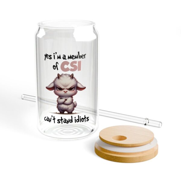 Funny Sipper Glass - Perfect for Parties, Office, or Everyday Use
