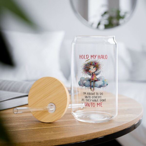 Whimsical Sipper Glass