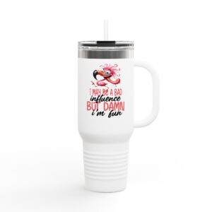 Fun Insulated Travel Mug, Party Mug, Gift for Friends, Sassy Drink Tumbler, Travel Cup, Birthday or Celebration Use