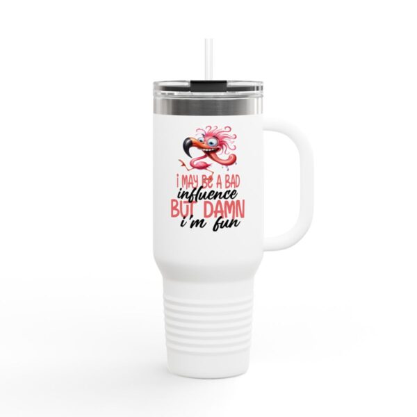 Fun Insulated Travel Mug, Party Mug, Gift for Friends, Sassy Drink Tumbler, Travel Cup, Birthday or Celebration Use