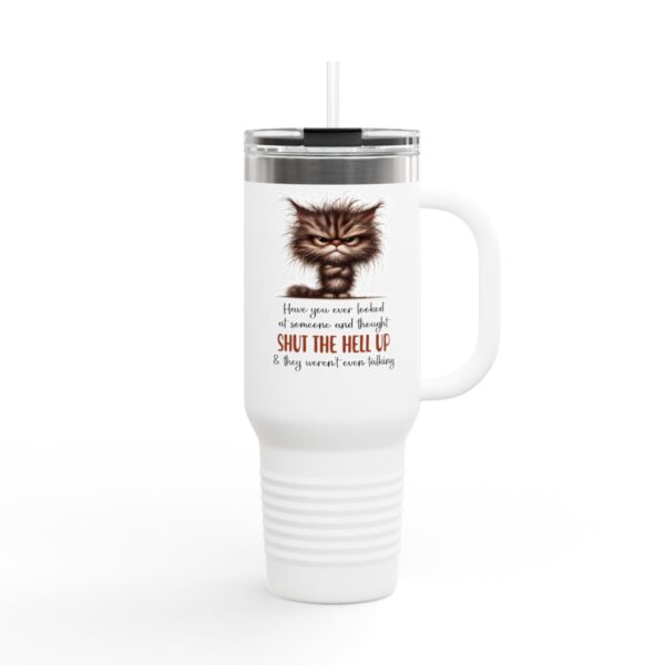 Funny Insulated Travel Mug - Travel Mug for Coffee Lovers