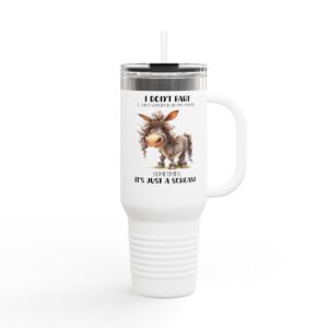 Funny Insulated Travel Mug - Perfect for Coffee Lovers